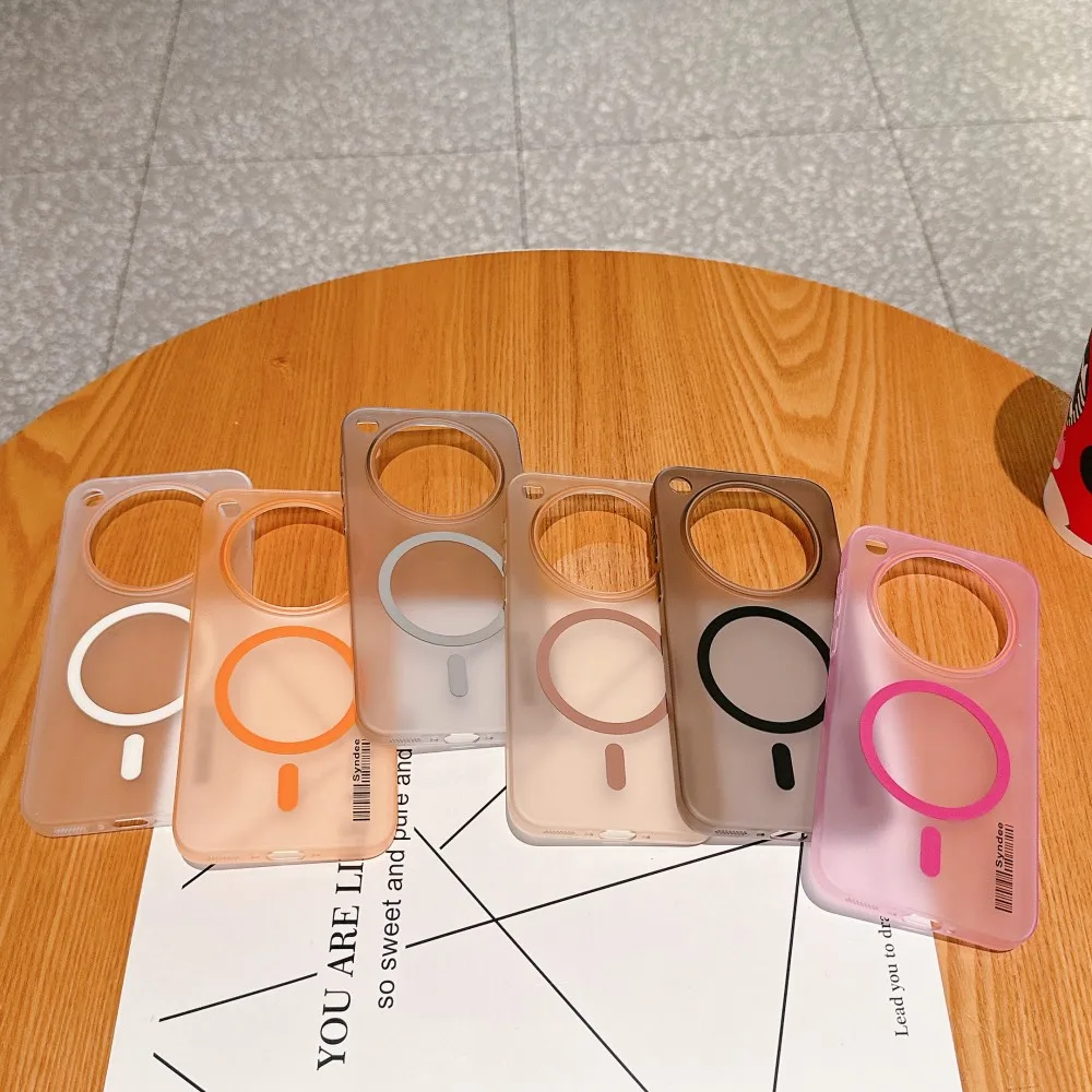 OnePlus 13 Transparent Magnetic Wireless Charging Protective Case