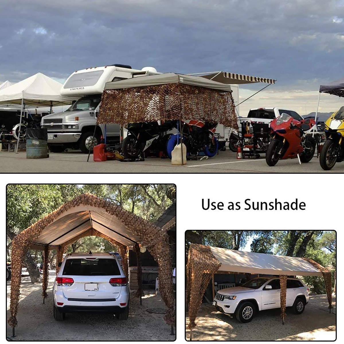 Camouflage Netting Sunshade Net Camouflage net military training ground shade nets hunting concealment nets fence sun shelters party decorations