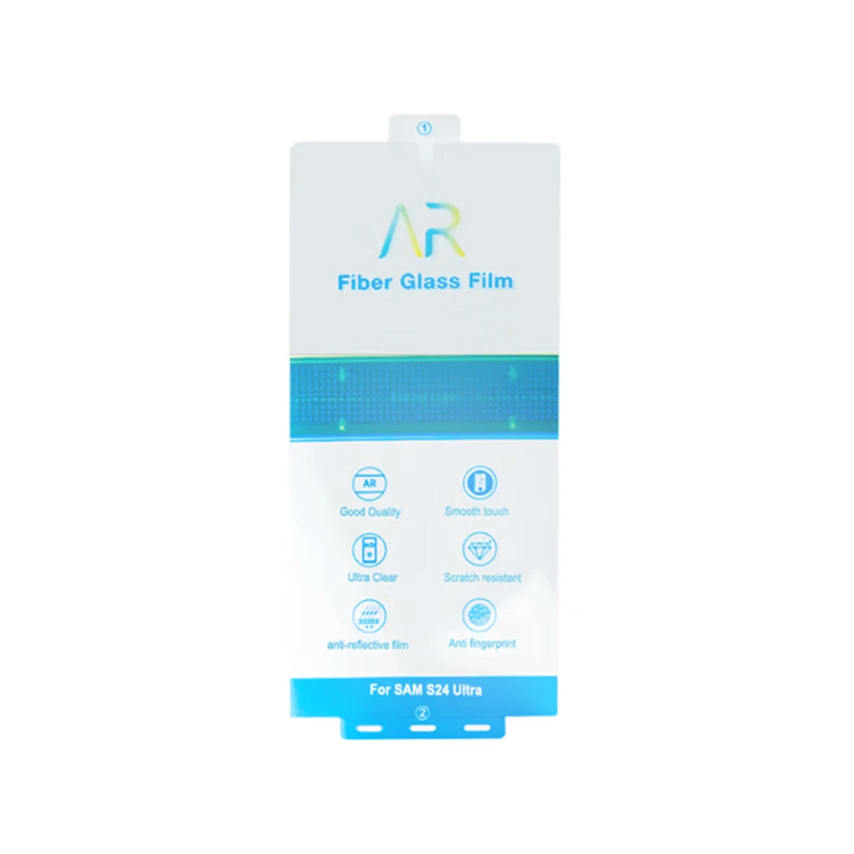 Enhanced Transparency Anti-Reflection Screen Protector - Soft Fiber Glass Film
