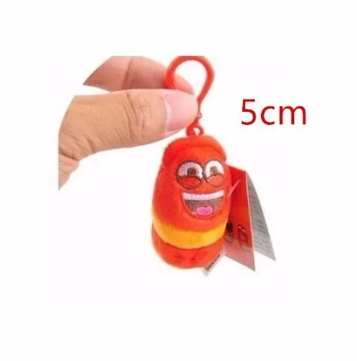 thumbnail image 1 of 5/12cm Anime Divertido Insecto Babosa Llavero Creativo Larva Juguetes de Peluche Dibujos Animados Candice Guo Muñeco de Peluche para Niña Niño Bebé Regalo de Cumpleaños, 1 of 5