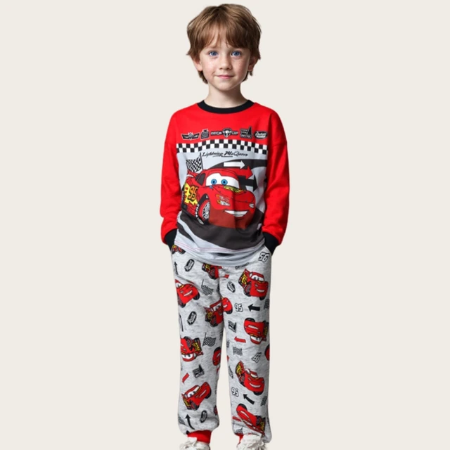 Kids cars Pajamas 2pcs/set for Boys Girls Home Wear Kids Casual Sleepwear Long Sleeve Pajamas Bottoms Suit Cute Gifts
