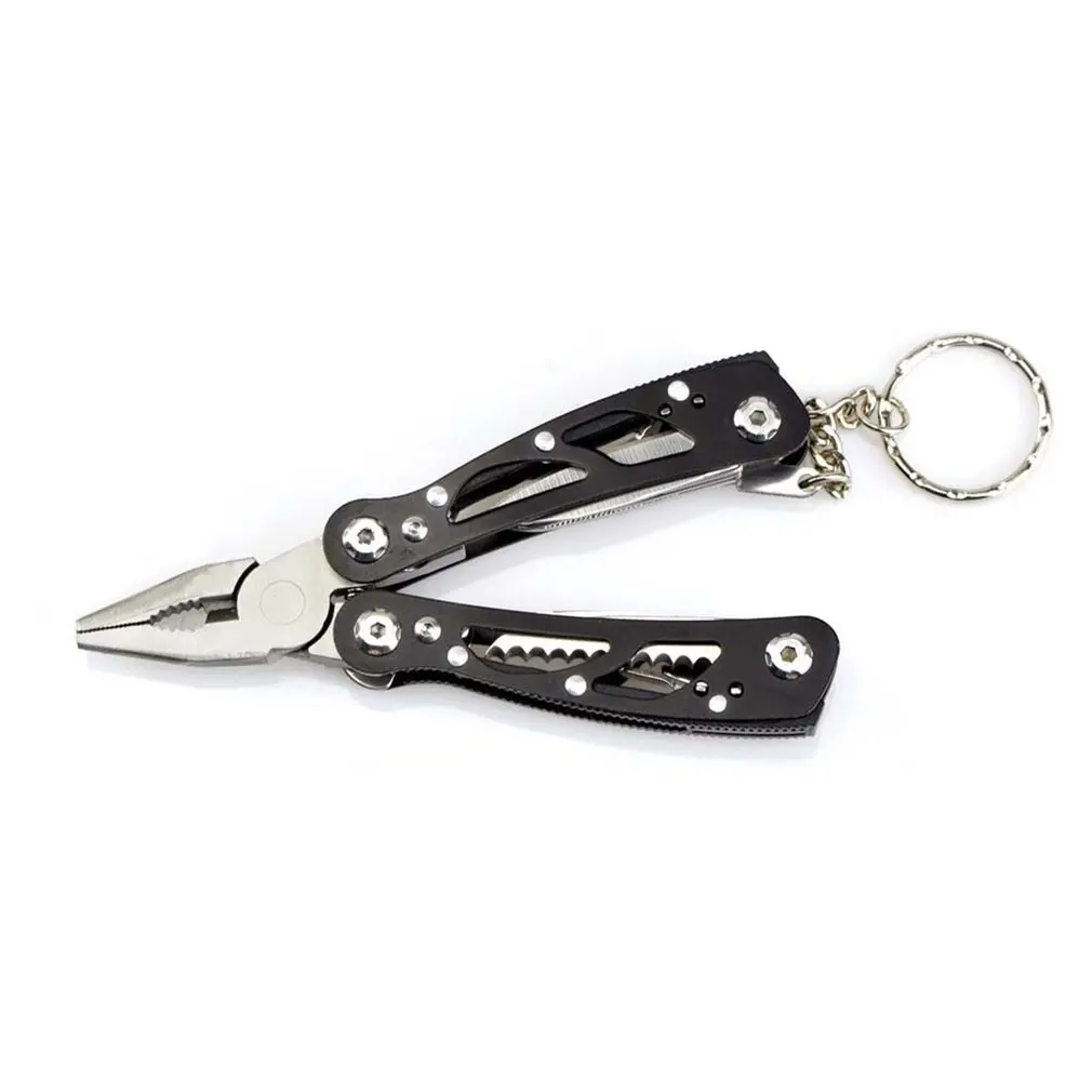 Description Picture 3 of itemMultifunctional Outdoor Stainless Steel Pocket Knife Pliers Folding Mini Portable Compact Multi-purpose Survival Rescue Tool