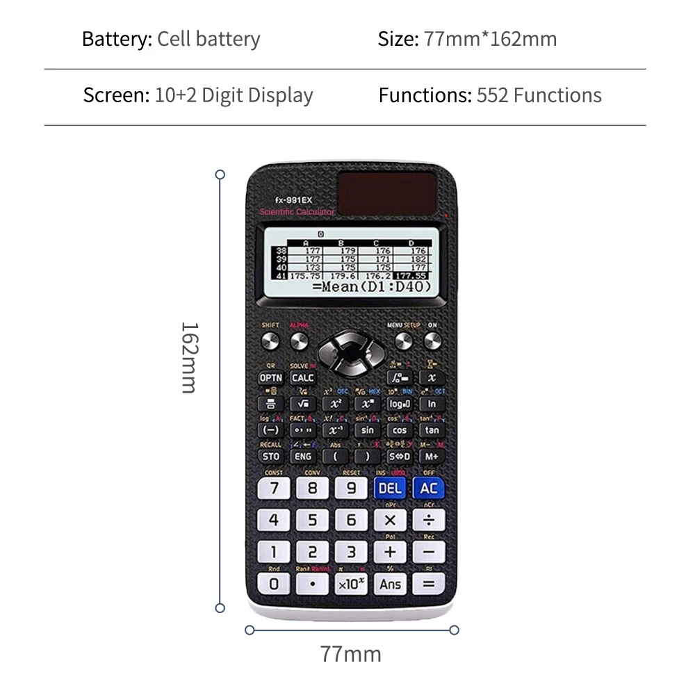 Multifunctional Science Calculator 2
