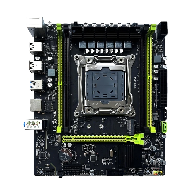 

X99-P4 Материнские платы Слот LGA2011-3 USB3.0 NVME M.2 SSD Поддержка процессора DDR4