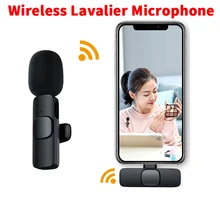 

Wireless Lavalier Microphone Portable Audio Video Recording Mic For IPhone Android Live Game Mobile Phone