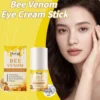 Bee Venom Eye Cream Stick Honey Deep Nourishing And Moisturizing Brightening Around The Eyes Daily Eye Massage And Care Stick