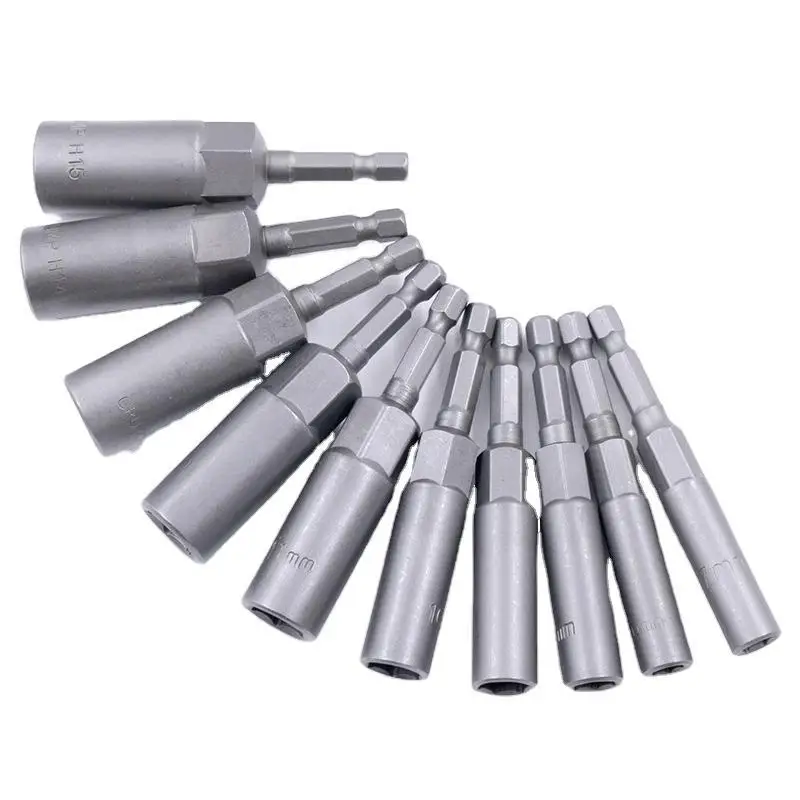 Dude Tools NB58 Nut Buster Deep Socket - 15/16", 1/2" Drive, 7" Bolt Travel For Heavy Duty Impact Use