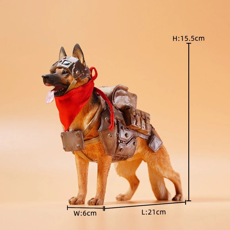 

In Stock Jxk Ah2202 1/6 Scale German Armor Shepherd Dog Model Accessories Fit 12'' Action Figure Birthday Gift