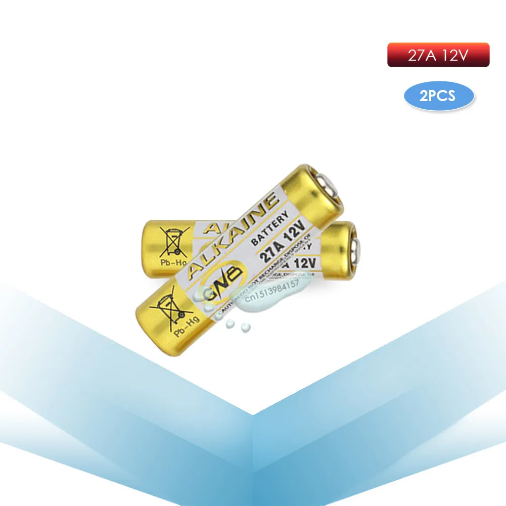 2PCS 27A 12V dry alkaline battery 27AE 27MN A27 for doorbell,car alarm,walkman,car remote control etc alkaline battery,disposable battery
