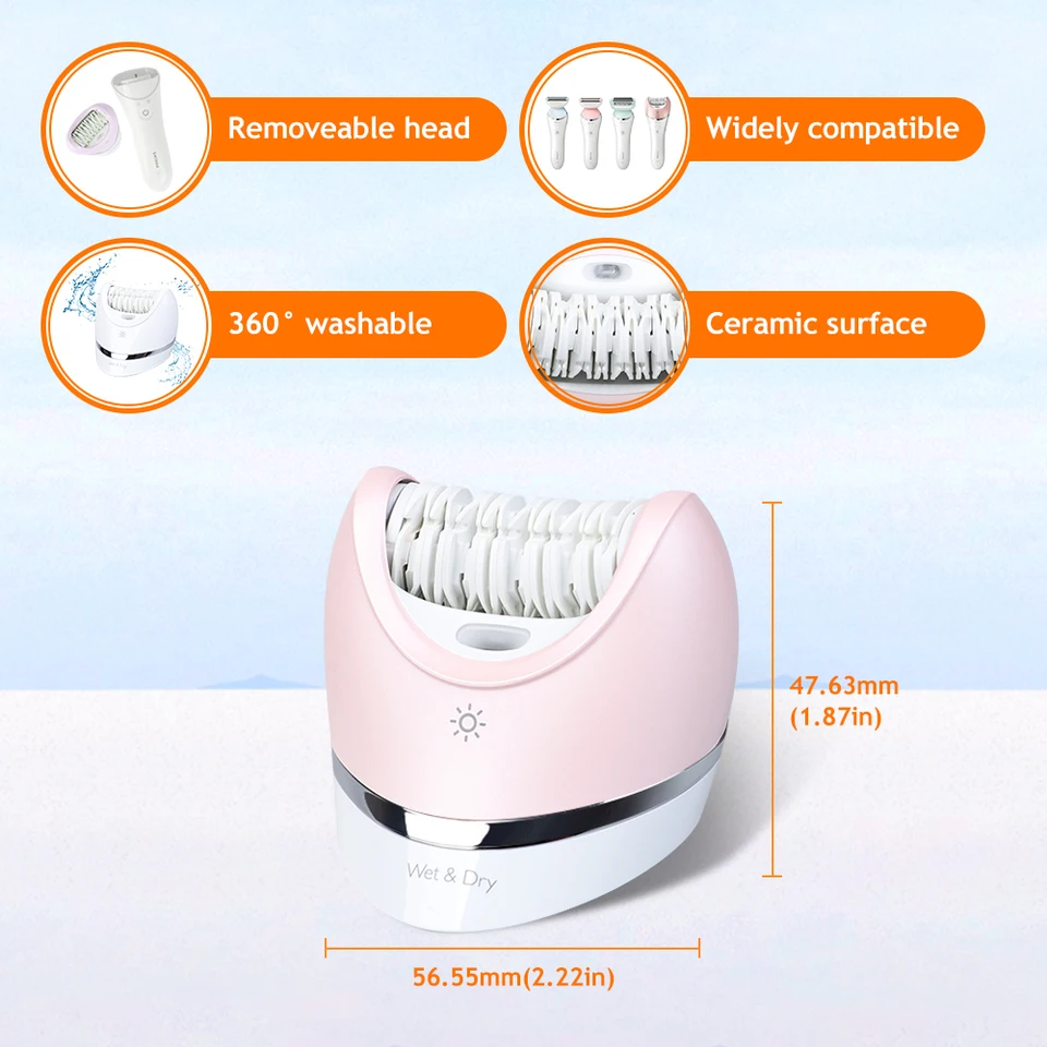 脱毛器ヘッドフィリップスシェーバーアクセサリー BRE648 BRE644