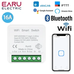 Smart WiFi & ZigBee 16A Mini Switch with Timer and Voice Control (EWeLink - WiFi)