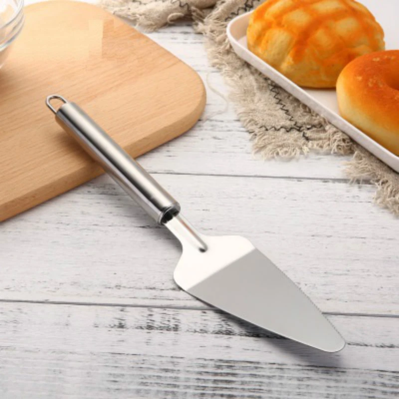 Pizza and Cake Cutter Stainless Steel Cake Pizza Shovel Knife Butter Knife Cheese Dessert Cutlery Bakeware Cake Spatula Tool Baking Pizza Pan Tools