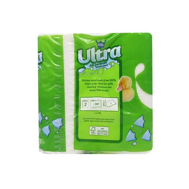 Ultra All-Purpose Kitchen Towel 2 Pack, Absorbent and Durable Paper Towels for Home and Cooking Use 6