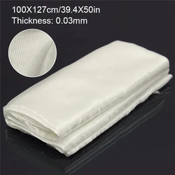 Flame Retardant Ultra - Thin Fiberglass Cloth - High - Temperature Resistant Fireproof Fabric - 1mx1.27m (1pcs)