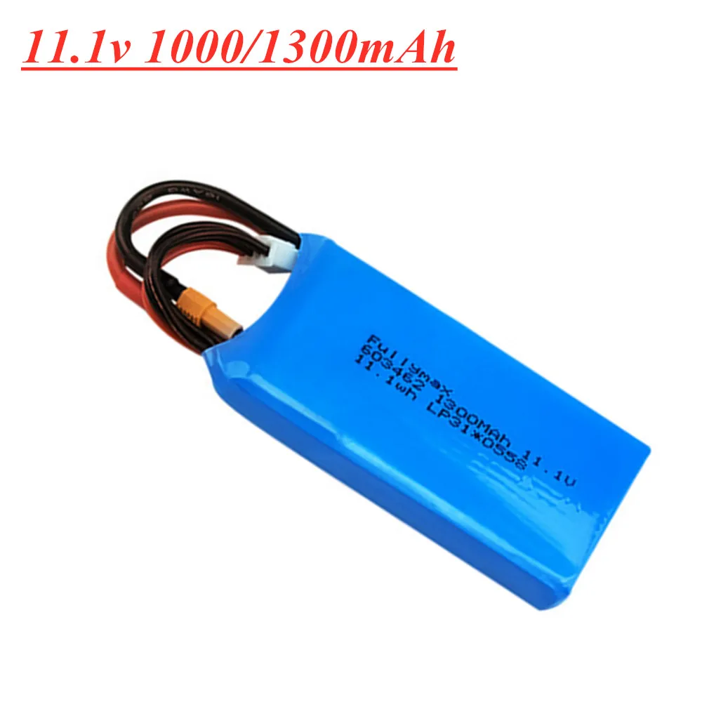 Pack 2 Baterías Recargables Lipo 3.7V 1600mAh Con Conector JST Y Cargador USB - Para Drones RC, Coches Y Juguetes