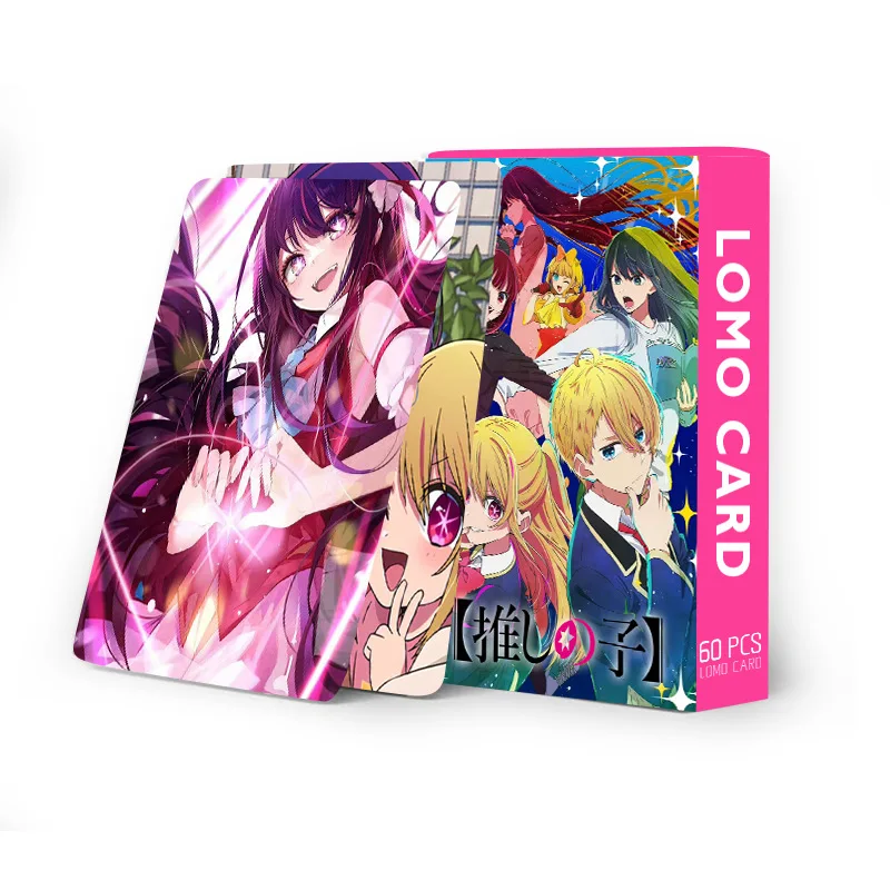 60PCS/Set Anime Oshi No Ko Lomo Cards Peripheral HD High Quality Printed Photo Cards For Fans Collection Photocards Gift 5