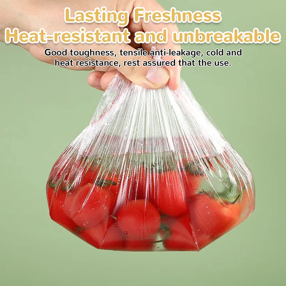 1000pcs bear cling film set, disposable set, leftover food grade cling film fruit preservation