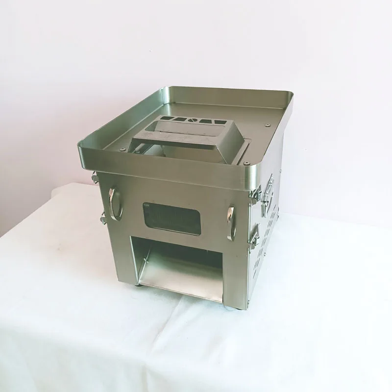 Home Electric Commercial Meat dicing Vegetables Cutter Machine High-end Meat Slicer Fresh Meat Strip Cutter Dicing machine 5