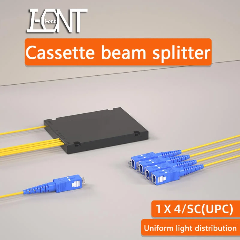 1 X4 Sc /Upc Fibra Ottica Ftth Splitter Fbt Accoppiatore Ottico 1X4 Sc Upc Monomodale Simplex Plc Splitter Ottico Spedizione Gratuita