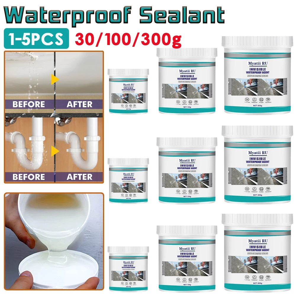15pcsWaterproofSealantAgent30100300gStrongBondingAdhesive