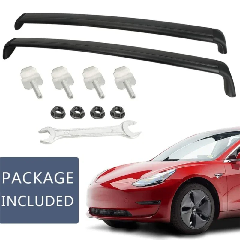 Barre Portatutto in Alluminio per Tetto Auto per Tesla Model Y e Model 3 - immagine 6