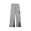 Men's sweatpants from a fashion brand are classic style splashed with graffiti, letter print, and loose slacks 2