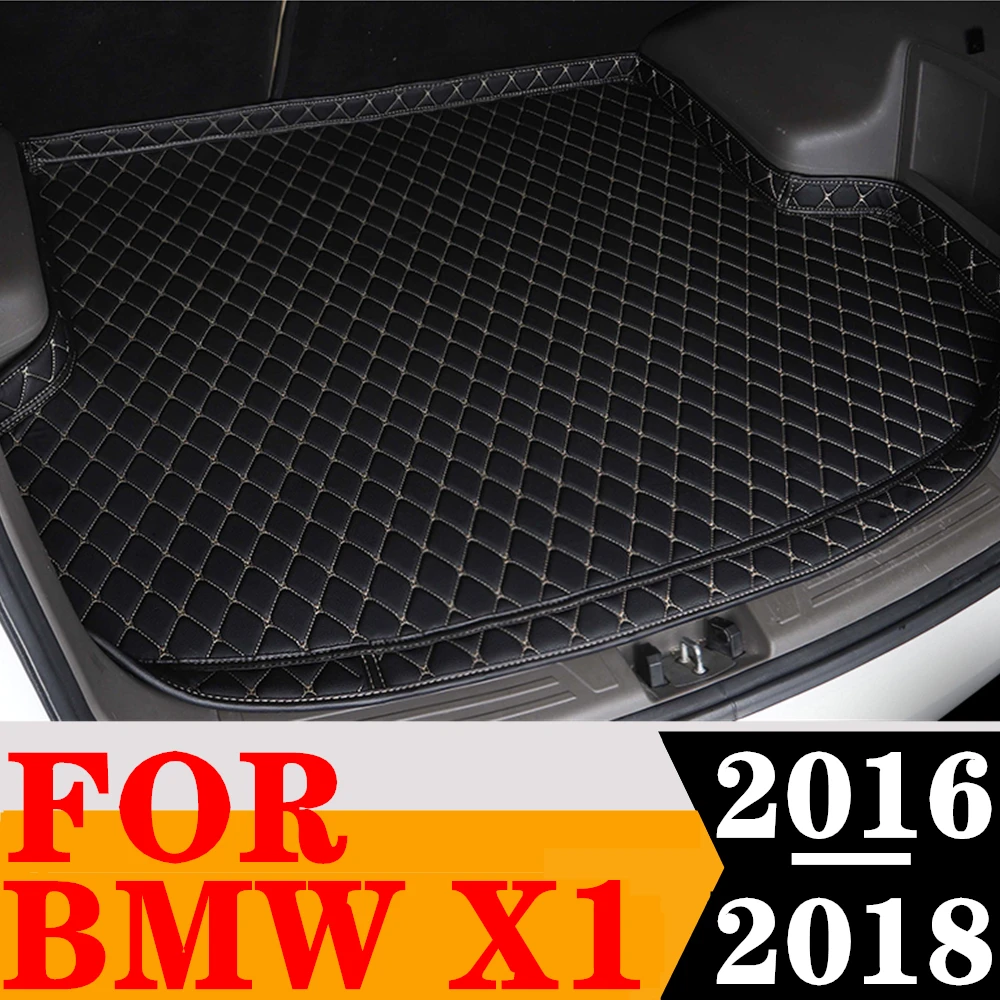 

Автомобильный коврик для багажника с высокой боковой стороны для BMW X1 2018 2017 2016 XPE, задний грузовой защитный чехол, поднос для багажника, коврик для багажа, ковер, автозапчасти