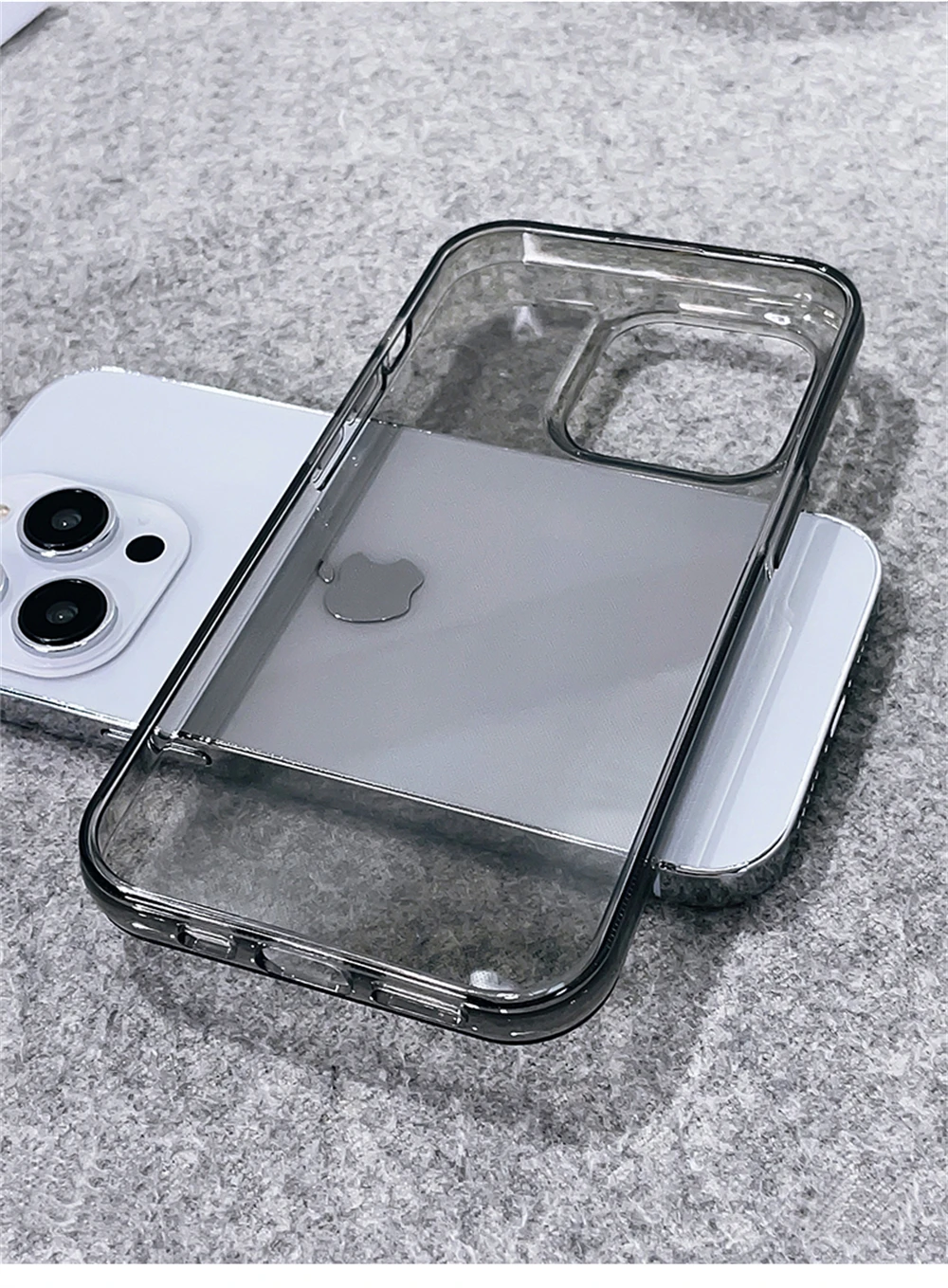 Hochwertige ultradünne HD-transparente weiche TPU-Hülle für iPhone 18 17 Air 16 15 14 Plus 13 12 Pro Max 11 X stoßfeste klare Abdeckung – Detail 9