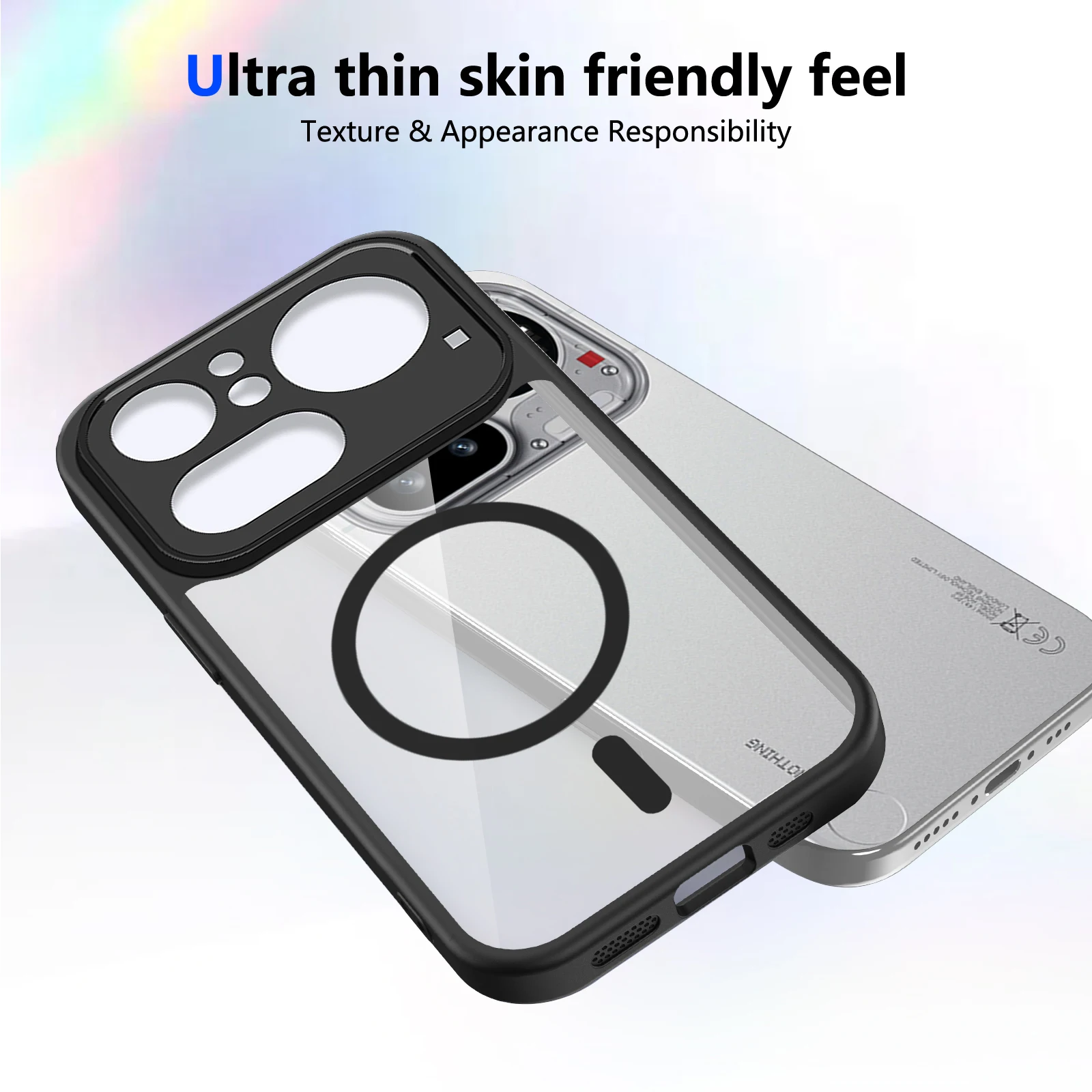 Magnetic Skin-Friendly Back Cover Case