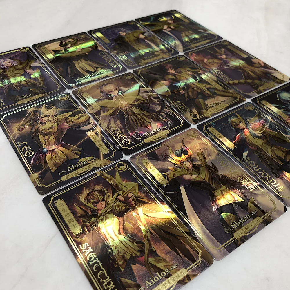 聖闘士星矢カードセット 聖闘士星矢カードピース/セット,限定30周年記念,光沢のある