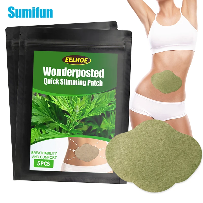 

5/10/20Pcs Flat Tummy Products Wormwood Slimming Patch Fast Weight Loss Abdominal Waist Slimmer Arm Burning Belly Fat Stickers
