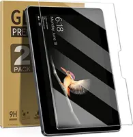 2pcs Screen Protector Tempered Glass For Microsoft Surface Pro 4 5 6 7 8 9 X 12.3 Go 2 3 HD Clear Anti Scratch Tablet Film 1