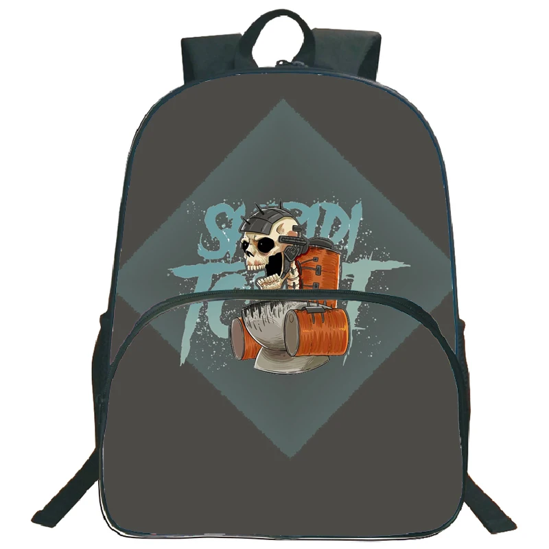 Skibidi Toilet Schoolbag Speakerman Camera Man Cartoon Anime Backpack Camcordeman Mochila for Children's Bags for Girls 5