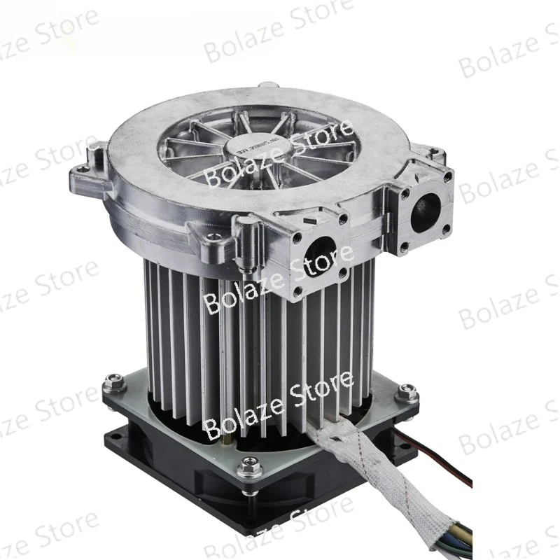 

110mm small sized 32kPa 15CFM fuel cell used 48v dc battery powered brushless electric mini high pressure venturi air blower