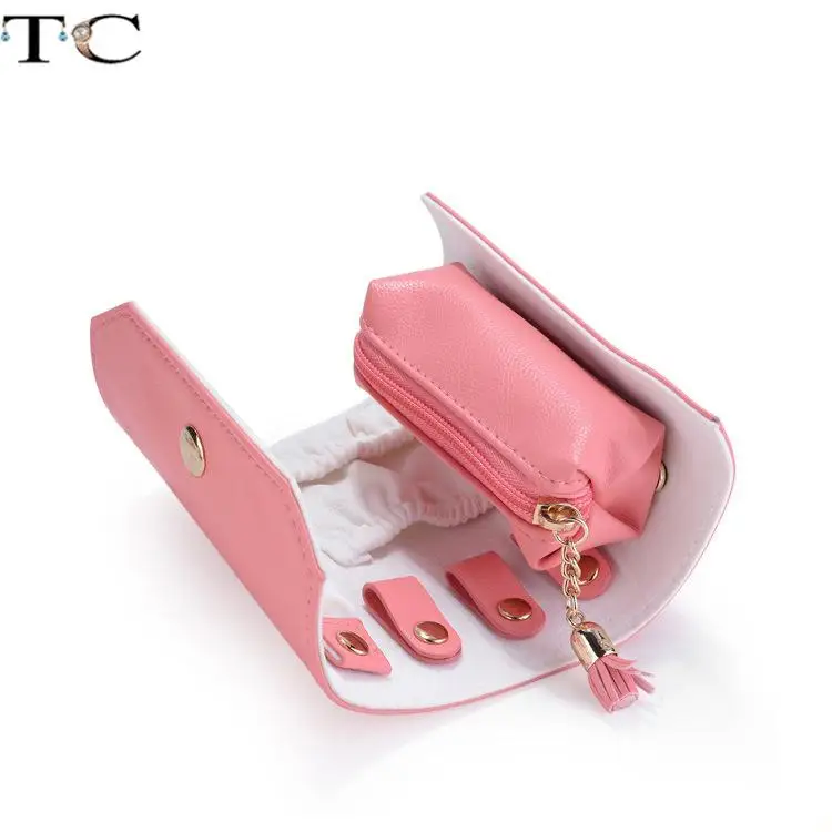 Travel Jewelry Storage Box Ring Bracelet Bag Ring Necklace Holder Earrings Storage