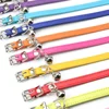 Cute Leather Cat Collar With Bell Safety Puppy Necklace Collars For Cat Small Dog Kitten Chihuahua Accessories Pet Products 3