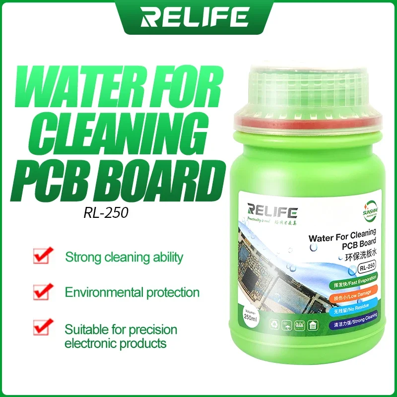 RELIFE RL-250 250ML Cleaner Liquid Lead-free Soldering Flux For Phone ...