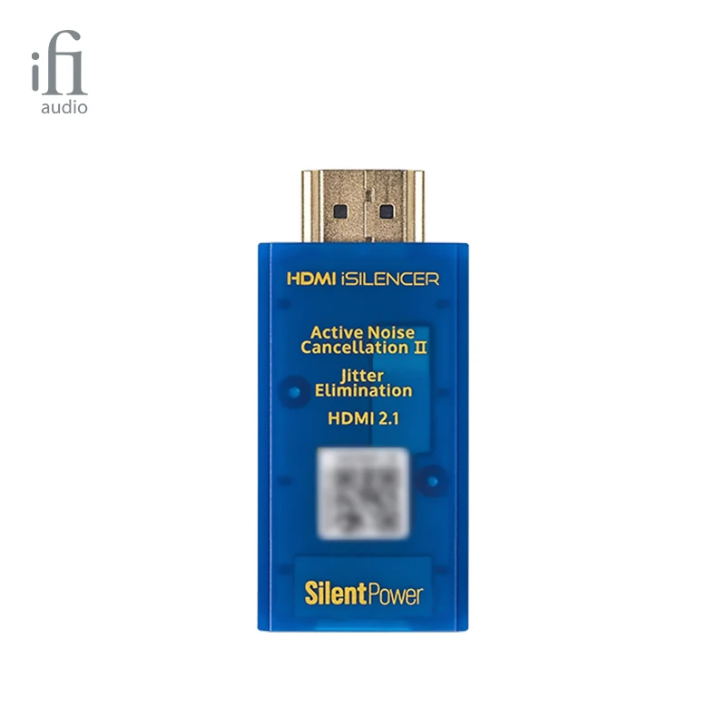 iFi SilentPower HDMI iSilencer Power Signal Balancing Power Purification Filter Actively removes background noise Signal hdmi power filter