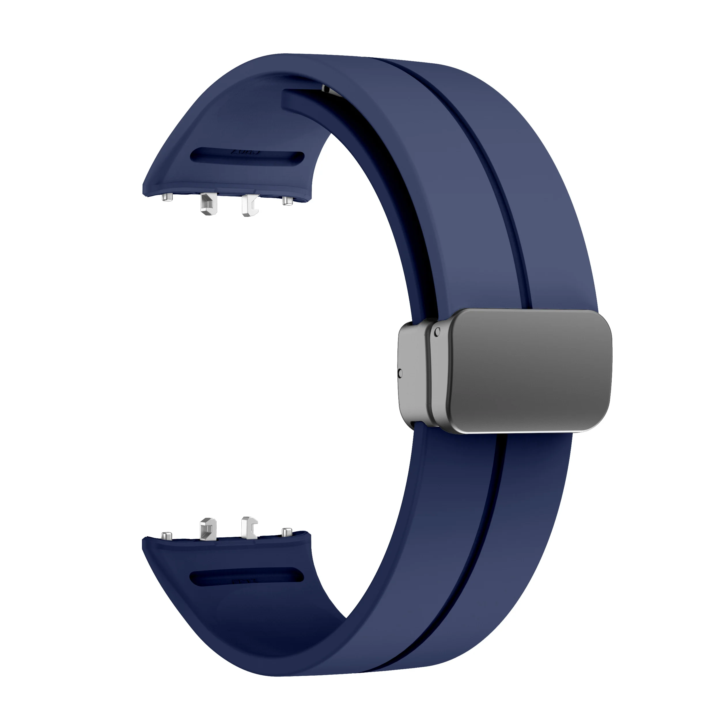 Premium Sports Silicone Magnetic Bracelet Strap - Replacement Wristband Accessory