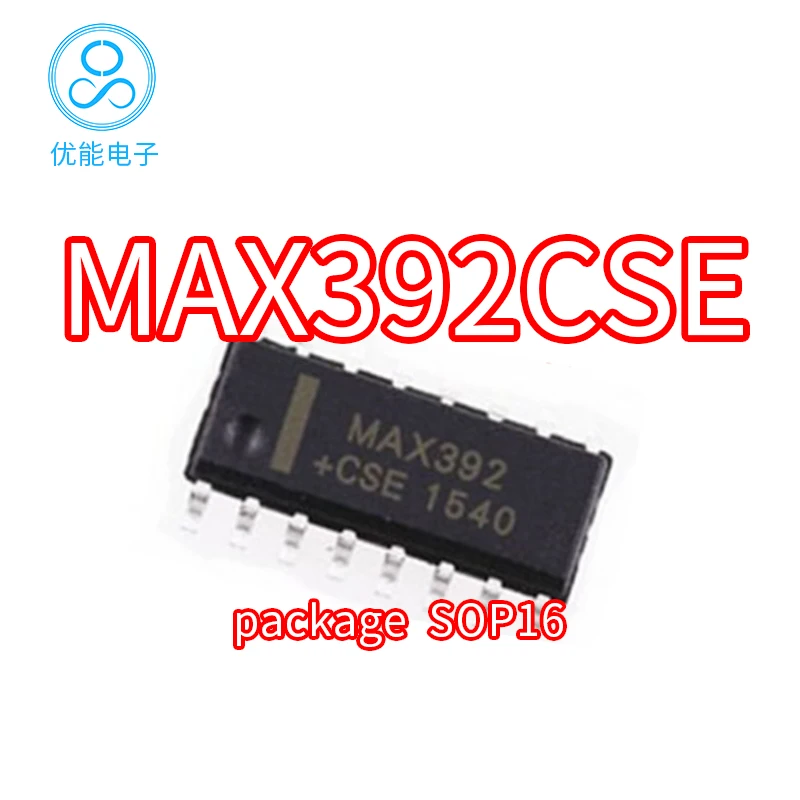 

MAX392ESE SMD Packaging SOP16 MAX392 Quad Analog Switch IC MAX392CSE