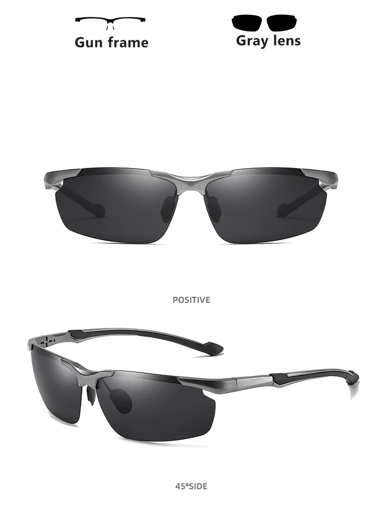 LIOUMO Top Qualität Aluminium Magnesium Sonnenbrille Polarisierte Männer Photochrome Fahren Gläser Frauen Tag Nacht Vision Goggles – Detail 27