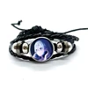Project SEKAI Anime Yoisaki Kanade Leather Bracelets Glass Dome Snap Button Bracelet & Bangles Fashion Women Men Jewelry 3