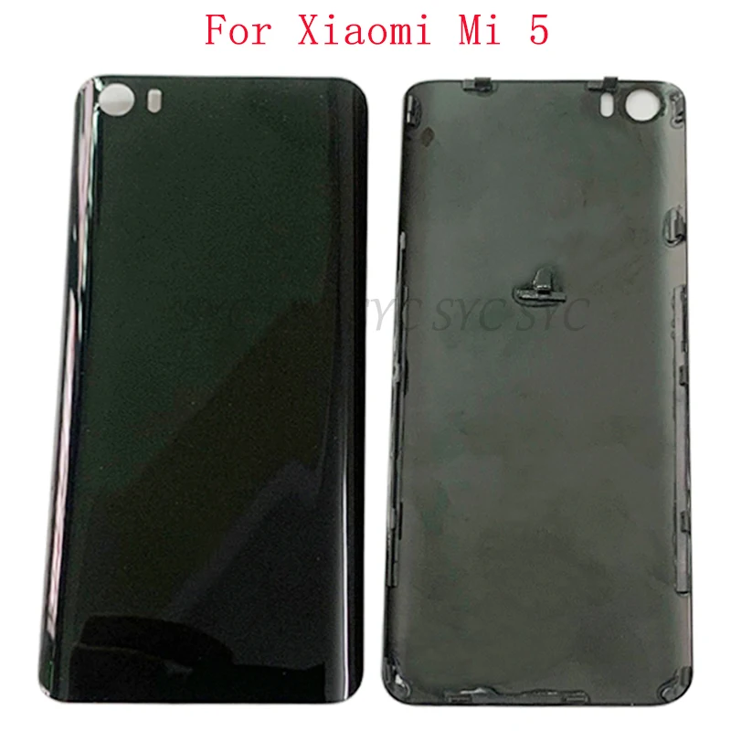 

Крышка батарейного отсека, задняя крышка корпуса для Xiaomi Mi 5, задняя крышка с логотипом, запасные части