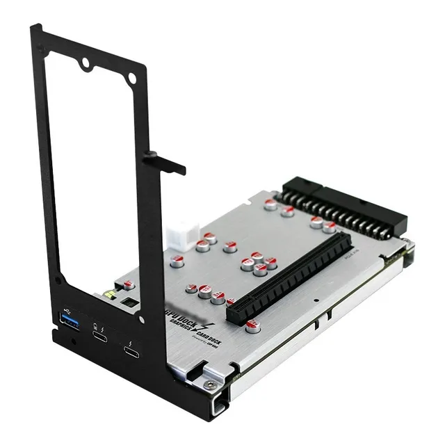 TH3P4G3 Thunderbolt 3/4 外付けGPUドック TH3P4G3 Thunderbolt 互換 GPU ドック PCI-E X16 ラップトップ