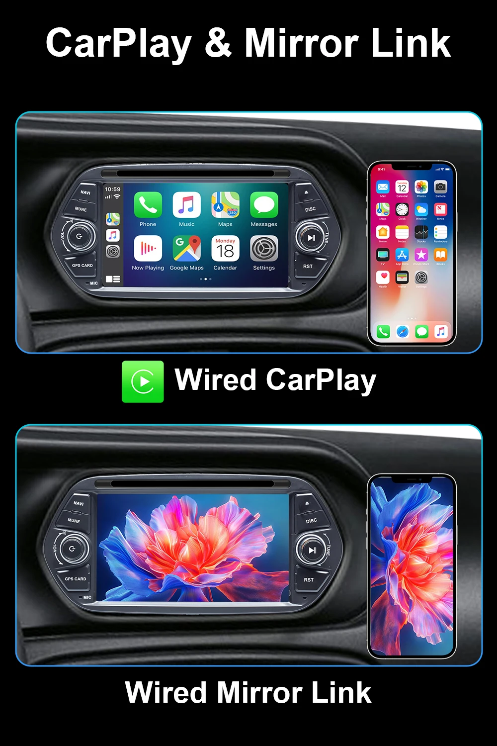 Android Car Radio DVD Player For Fiat Tipo Egea 2015-2017 Touch Screen Car GPS N