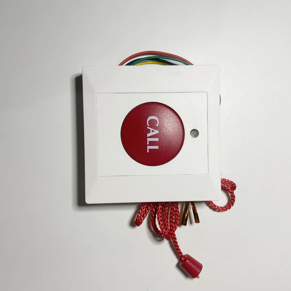 Emergency Alarm Button NC NO Output Signal Options With LED Rope Style Pull To Alarm Panic Calling Auto Restoration 10 PCS