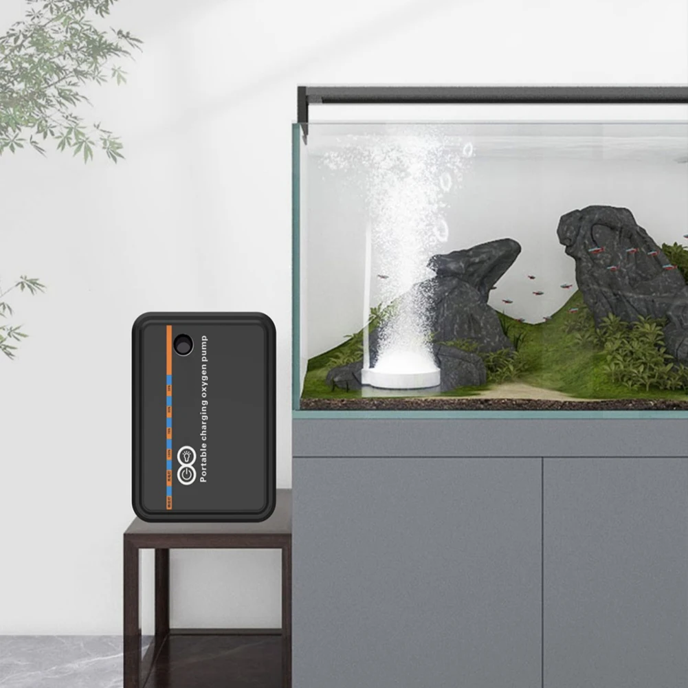 

Аквариумный воздушный насос для аквариума USB перезаряжаемые аксессуары для аквариума Портативный аэратор для живой приманки с быстрой батареей