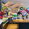 Dragon Ball Keychain PVC Cartoon Anime Figure Trunks Son Goku Piccolo Buu Vegeta Action Figures Key Chain Keyring Bag Pendant 1