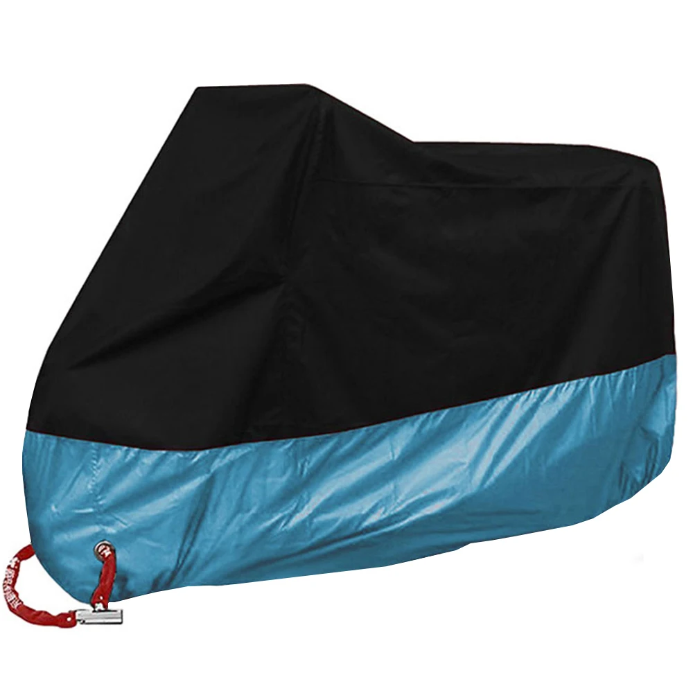 Premium All-Season Waterproof Motorcycle Cover - Ultimate UV and Dust Protection for Indoor and Outdoor Use