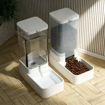 Pet Gravity Feeder & Waterer Set 1